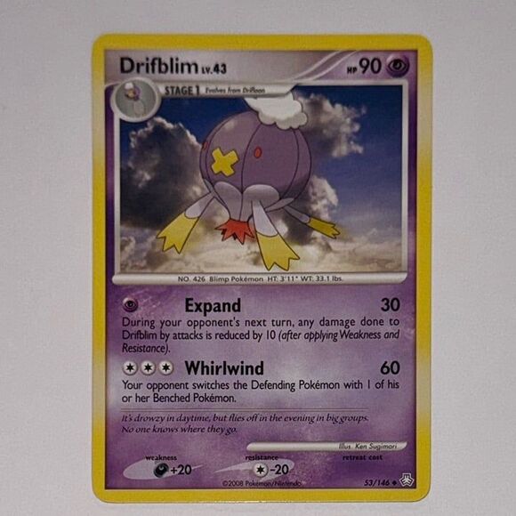 POKEMON CARD: Drifblim #53/146 (Pokemon Legends Awakened) - Picture 1 of 2